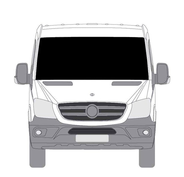 Sprinter Windshield Insulated Privacy Covers - Ripplewear