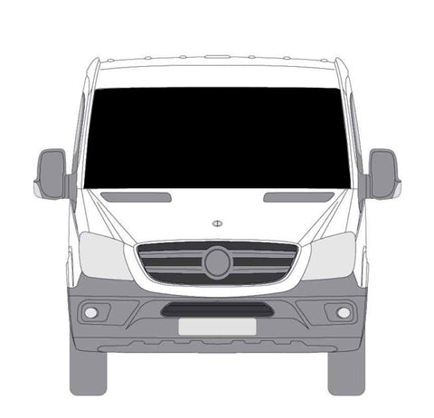 Sprinter Windshield Insulated Privacy Covers - Ripplewear
