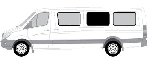 Insulated Cover for Sprinter Driver Side Center Panel - 170 WB - Ripplewear