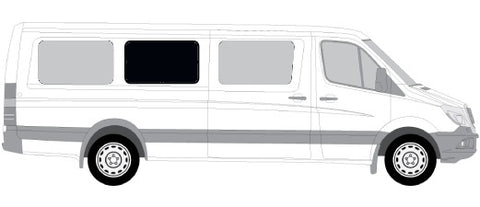 Insulated Cover for Sprinter Passenger Side Center Panel - 170 WB - Ripplewear