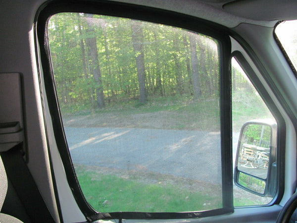 Sprinter Front Door Mosquito Screen -  Driver and Passenger - Ripplewear