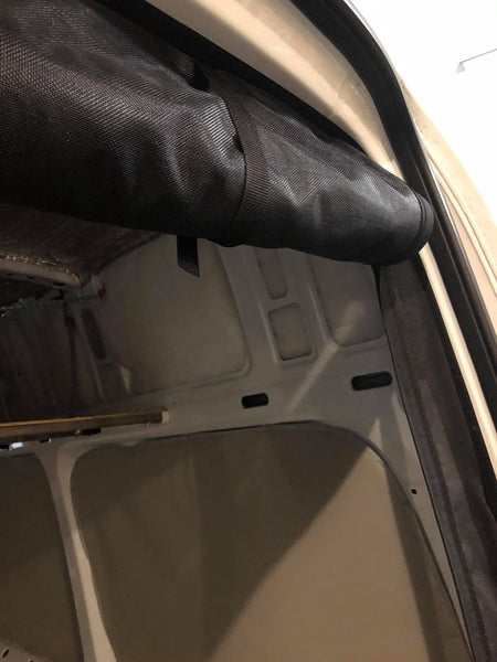 Roll Up Rear Doors Screen for 144" Wheelbase High Roof - Ripplewear